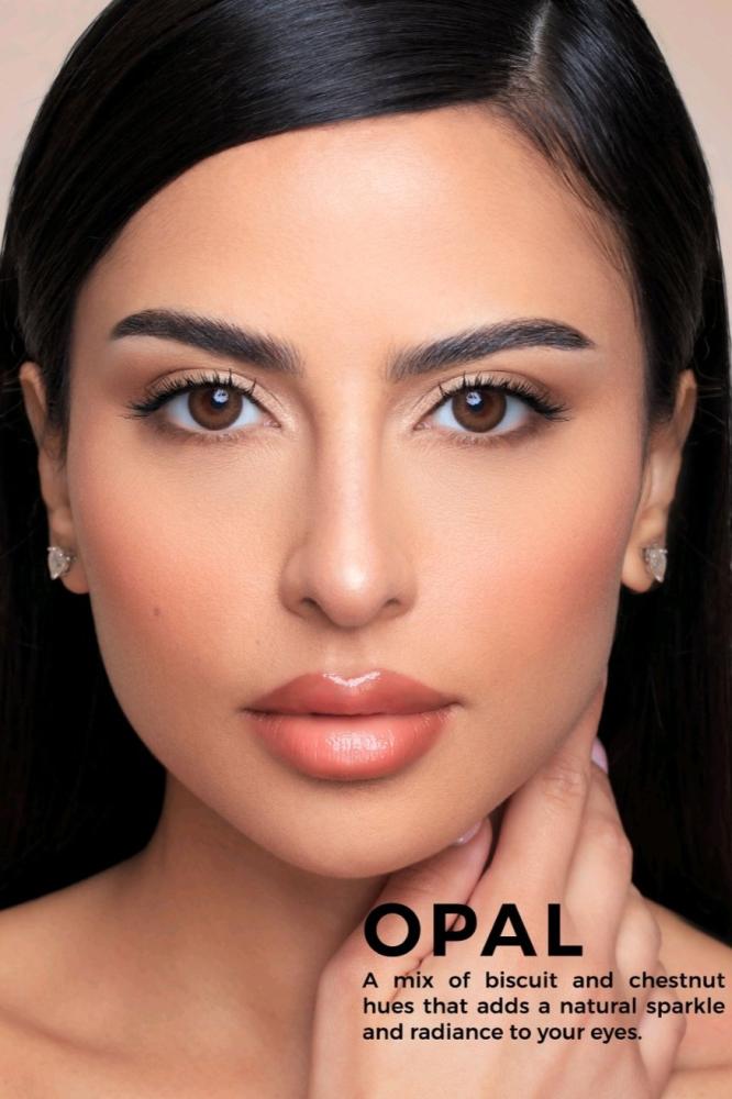 لينس مي عدسات لاصقة لمدة 6 أشهر - اوبال - مقاس: -8.00 - Image 1